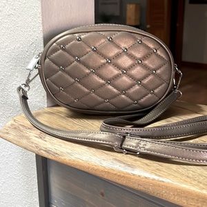 MELA Studded Quilted Waist Bag Or Crossbody